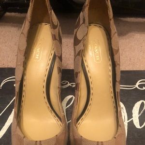 Coach stiletto heels